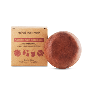 Champô Sólido Cabelos com Coloração com Condicionador Mind the Trash