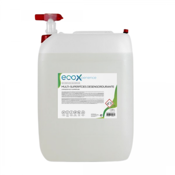 Detergente Multi-Superfícies Desengordurante EcoX 20L
