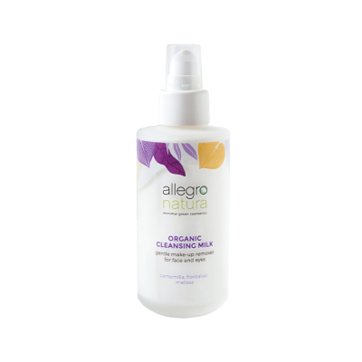 Leite de Limpeza e Desmaquilhante Biológico Allegro Natura